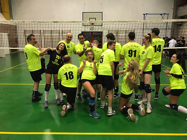La nuova squadra di pallavolo il 7/11/2016
ha vinto la prima partita di campionato